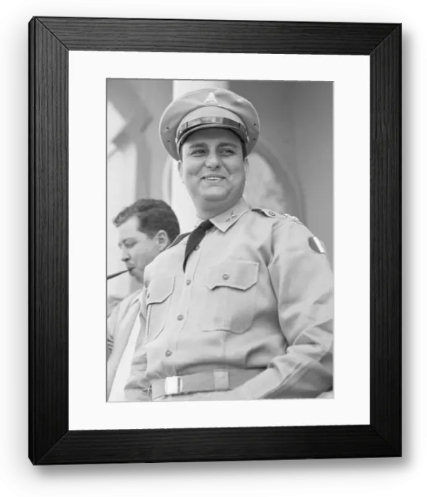 Framed Print : Portrait of Anastasio Somoza Jr Framed Print : Portrait of Anastasio Somoza Jr