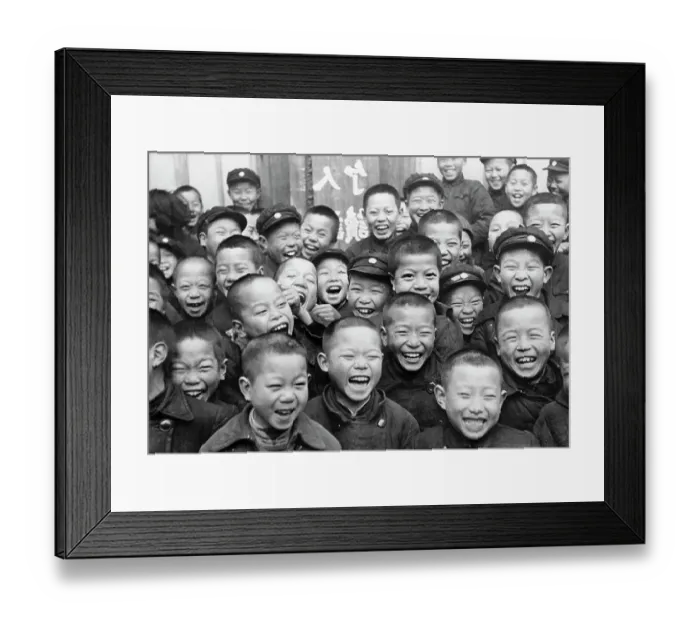 Framed Print : Young Children Posing Together Framed Print : Young Children Posing Together