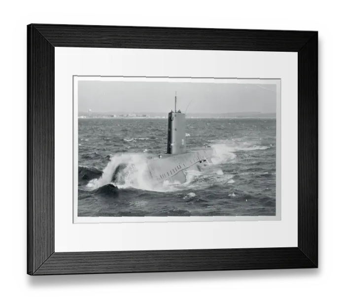 Framed Print : Atomic Powered Submarine Framed Print : Atomic Powered Submarine
