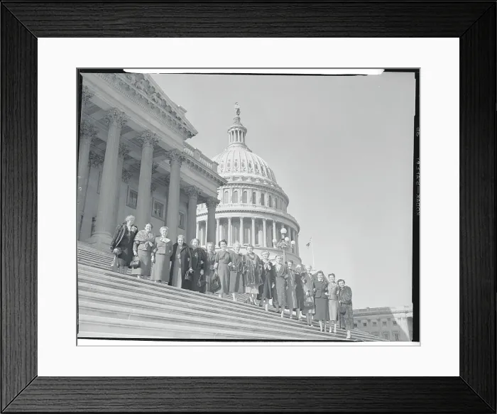 Framed Print : Seventeen Women Members of Congress Framed Print : Seventeen Women Members of Congress