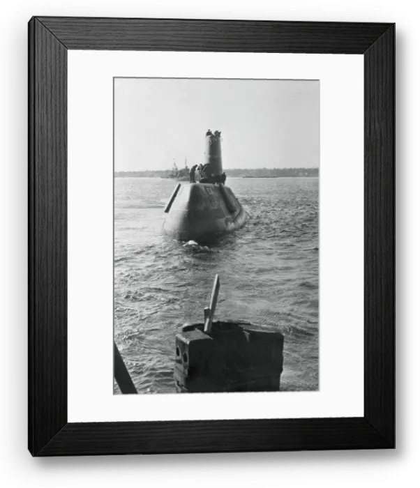 Framed Print : USS Nautilus Sailing on Nuclear Energy Framed Print : USS Nautilus Sailing on Nuclear Energy