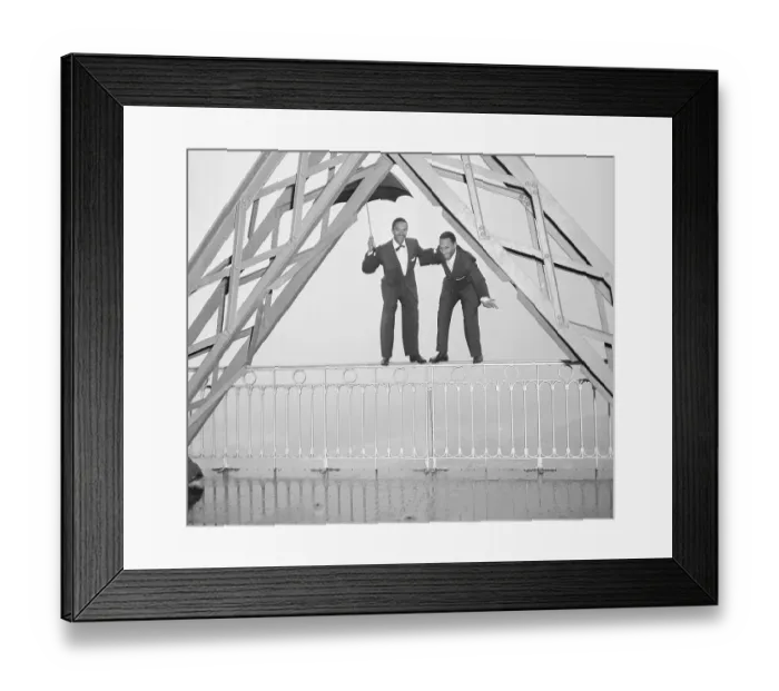 Framed Print : Harold and Fayard Nicholas Framed Print : Harold and Fayard Nicholas