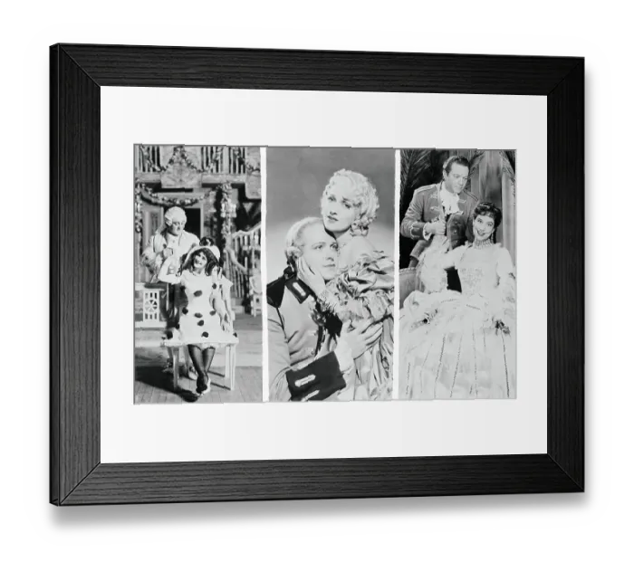 Framed Print : Scenes from Victor Herbert Operetta Framed Print : Scenes from Victor Herbert Operetta