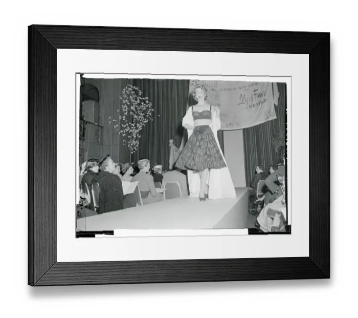 Framed Print : Woman Modeling Lingerie Framed Print : Woman Modeling Lingerie