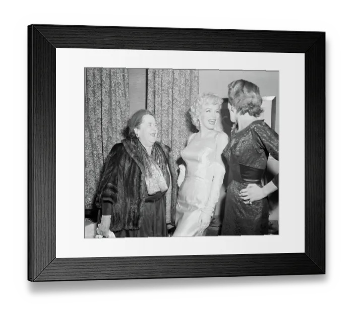Framed Print : Famous Guests at Frank Delaney's Party Framed Print : Famous Guests at Frank Delaney's Party