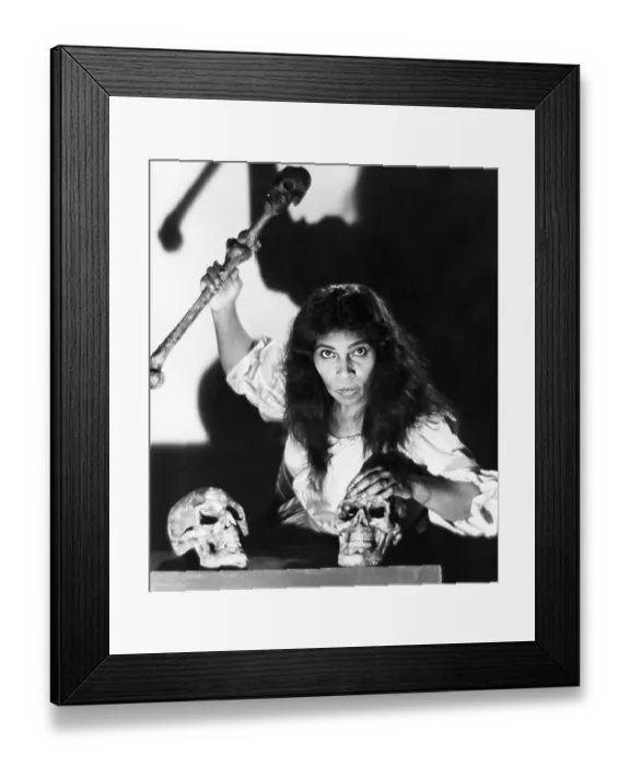 Framed Print : Marian Anderson as Ulrica Framed Print : Marian Anderson as Ulrica