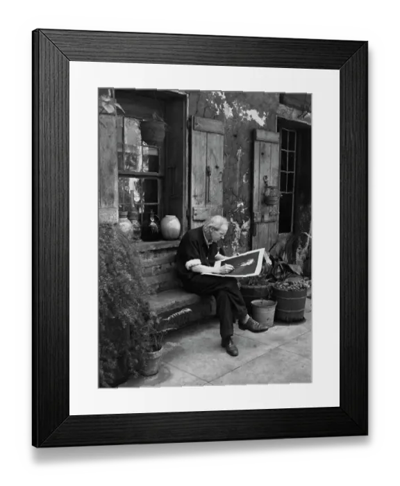 Framed Print : Old courtyard in the French Quarter Framed Print : Old courtyard in the French Quarter