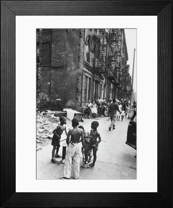 Framed Print : Shirtless In Harlem, NYC Framed Print : Shirtless In Harlem, NYC