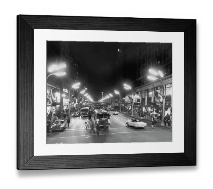 Framed Print : State Street, Chicago Framed Print : State Street, Chicago