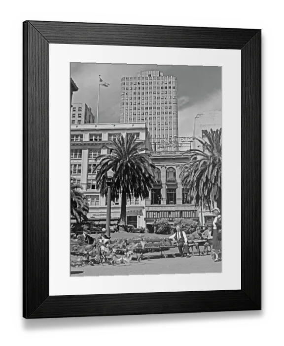 Framed Print : Union Square, San Francisco Framed Print : Union Square, San Francisco