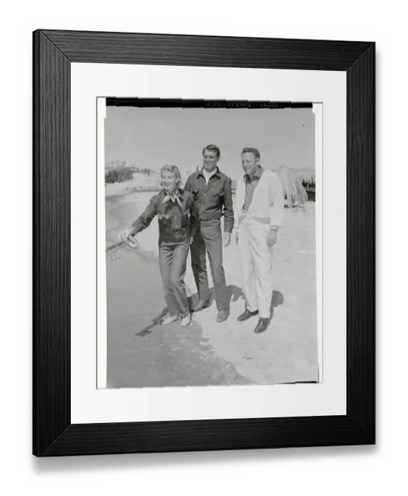 Framed Print : Cary Grant with Betsy Drake