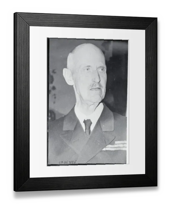 Framed Print : King Haakon as Elderly Man Framed Print : King Haakon as Elderly Man