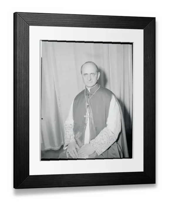 Framed Print : Cardinal Giovanni Montini Framed Print : Cardinal Giovanni Montini