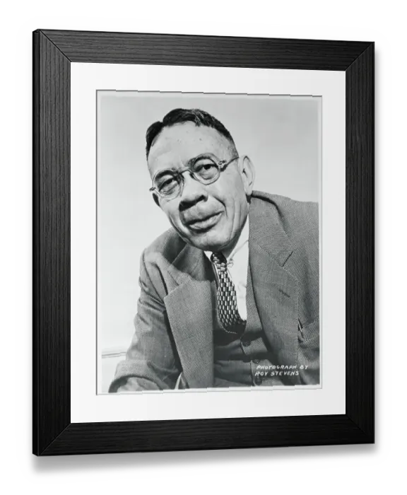 Framed Print : Portrait of Bernard Devoto Framed Print : Portrait of Bernard Devoto