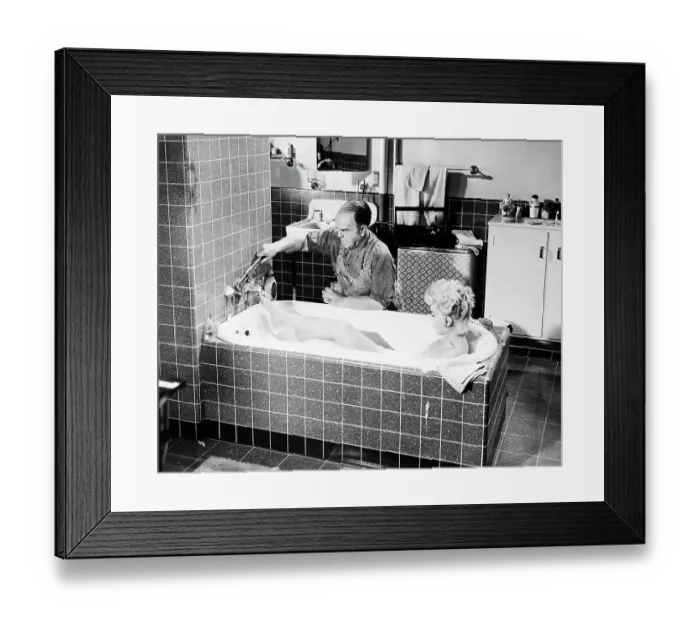 Framed Print : Victor Moore With Marilyn Moore, Movie Framed Print : Victor Moore With Marilyn Moore, Movie