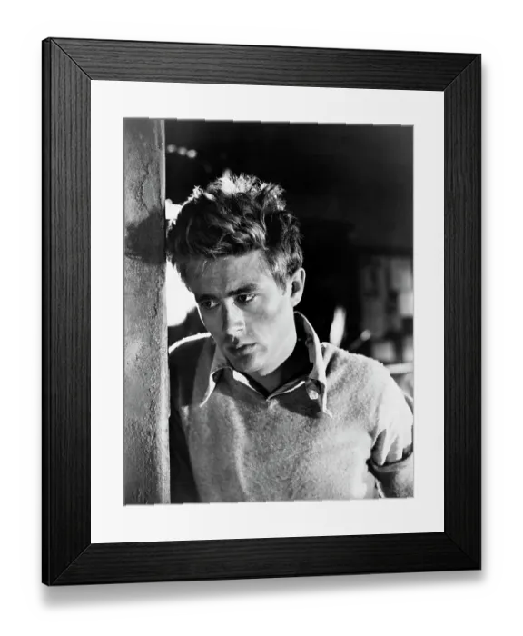 Framed Print : James Dean in East Of Eden