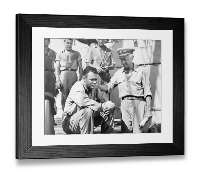 Framed Print : Jack Lemmon and William Powell Framed Print : Jack Lemmon and William Powell