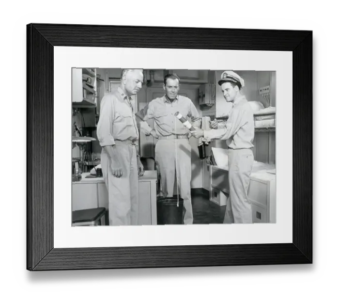 Framed Print : Scene from the Movie Mister Roberts
