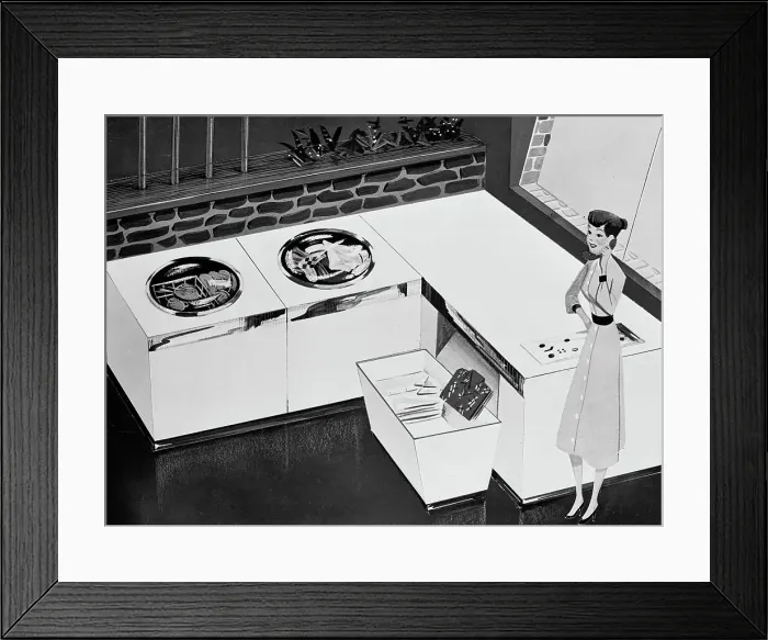 Framed Print : Futuristic Household Appliances Framed Print : Futuristic Household Appliances