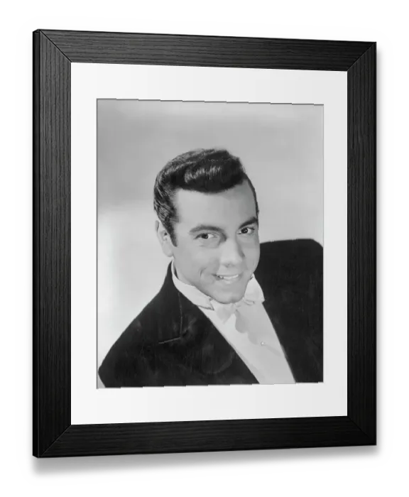 Framed Print : Portrait of Mario Lanza