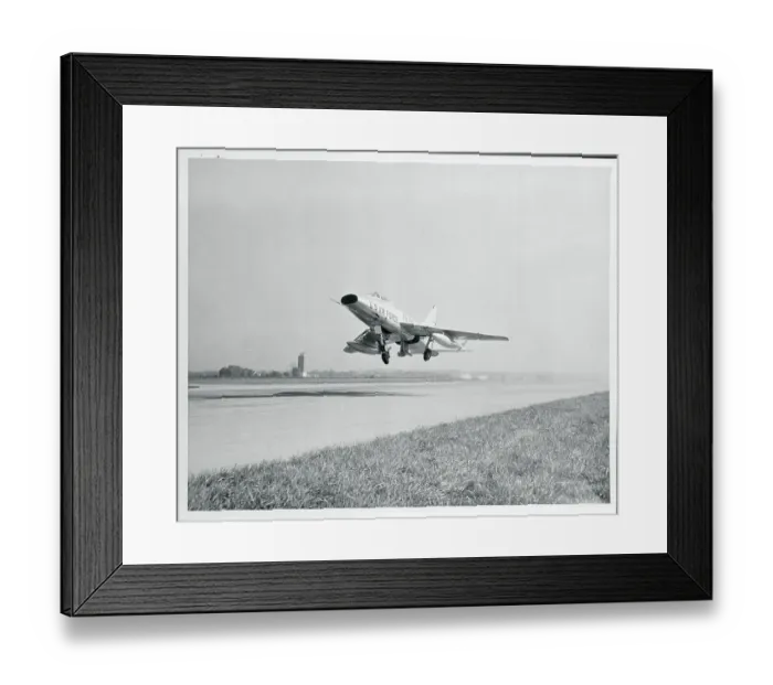 Framed Print : Super Sabre Lifting Off Framed Print : Super Sabre Lifting Off