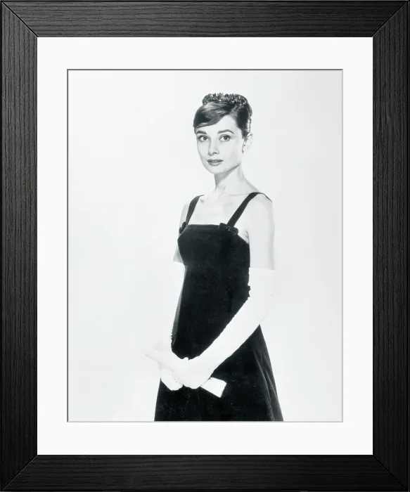 Framed Print : Actress Audrey Hepburn Framed Print : Actress Audrey Hepburn