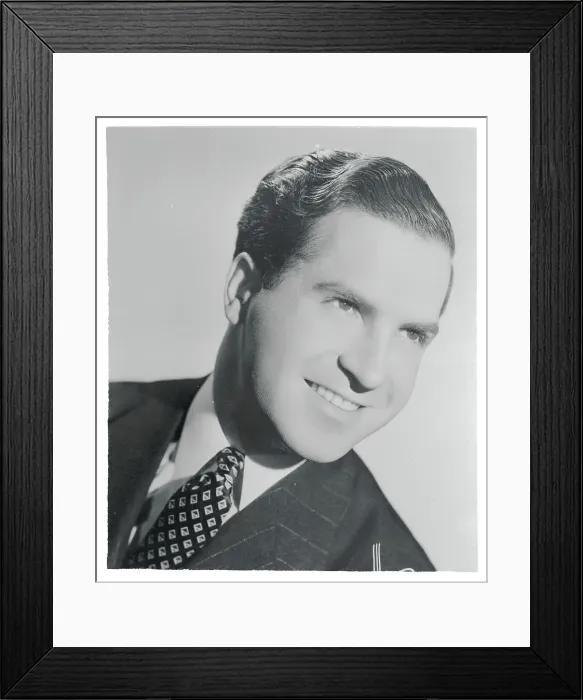Framed Print : Portrait of Orchestra Leader Jerry Bresler Framed Print : Portrait of Orchestra Leader Jerry Bresler