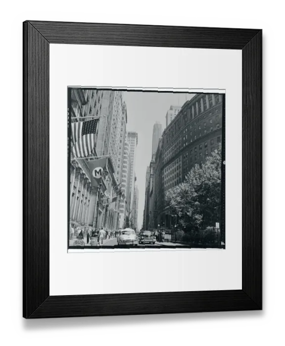 Framed Print : Lower Broadway Framed Print : Lower Broadway