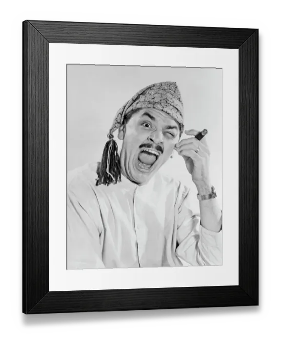 Framed Print : Ernie Kovacs Framed Print : Ernie Kovacs