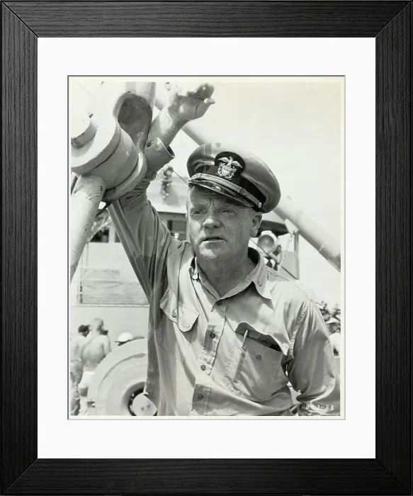 Framed Print : James Cagney in Mister Roberts Framed Print : James Cagney in Mister Roberts