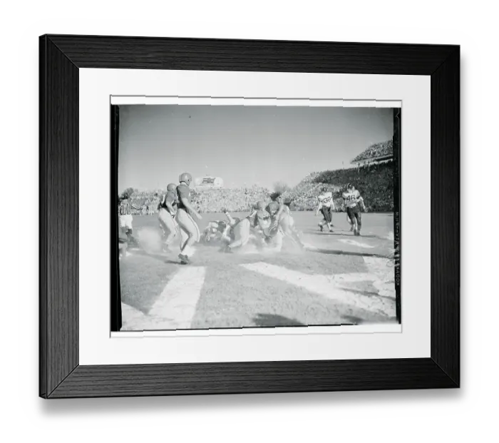Framed Print : Nick McKeithan Scoring a Touchdown Framed Print : Nick McKeithan Scoring a Touchdown