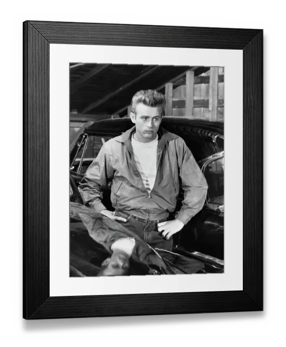 Framed Print : James Dean in Rebel Without a Cause Framed Print : James Dean in Rebel Without a Cause