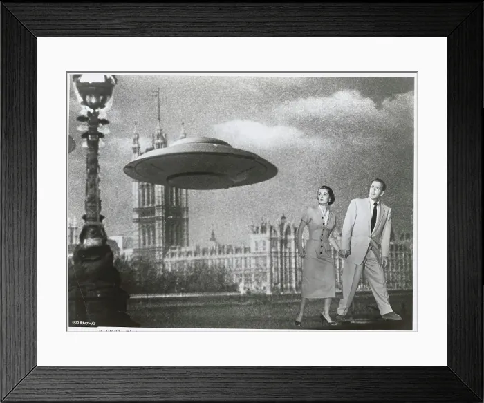 Framed Print : Film Still Earth vs. The Flying Saucers Framed Print : Film Still Earth vs. The Flying Saucers
