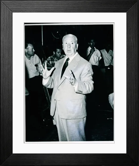Framed Print : Alfred Hitchcock Directs Framed Print : Alfred Hitchcock Directs