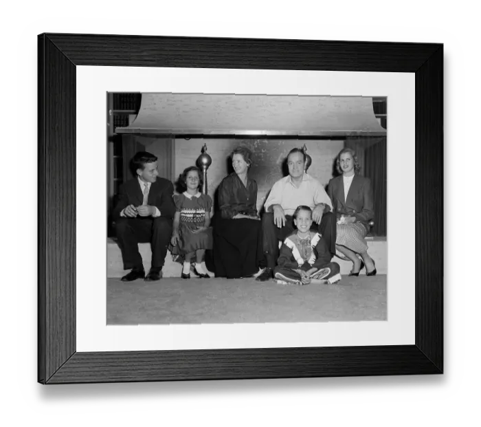 Framed Print : Bob Hope and Family Framed Print : Bob Hope and Family