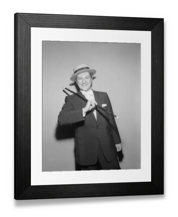 Framed Print : Portrait of Liberace