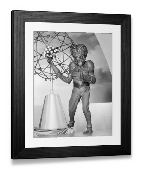 Framed Print : Alien Mutant from This Island Earth Framed Print : Alien Mutant from This Island Earth