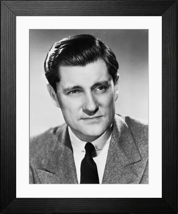 Framed Print : Portrait of Journalist Eric Sevareid Framed Print : Portrait of Journalist Eric Sevareid