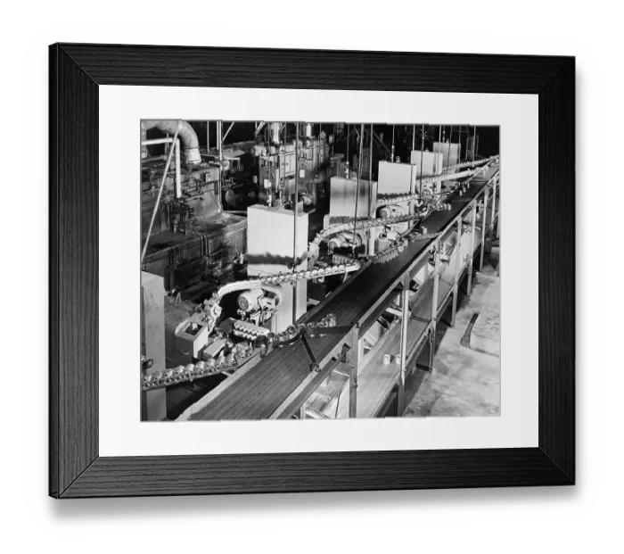 Framed Print : Ford Engine Plant Framed Print : Ford Engine Plant