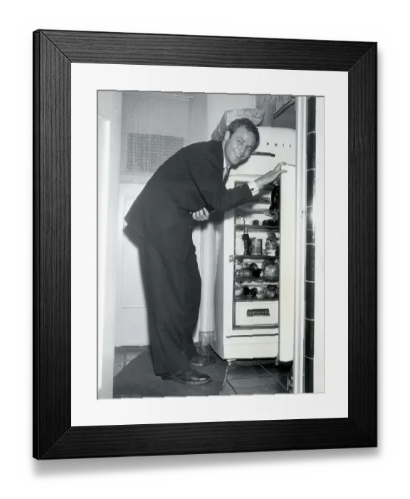 Framed Print : Marlon Brando On Tv In 1955 Framed Print : Marlon Brando On Tv In 1955