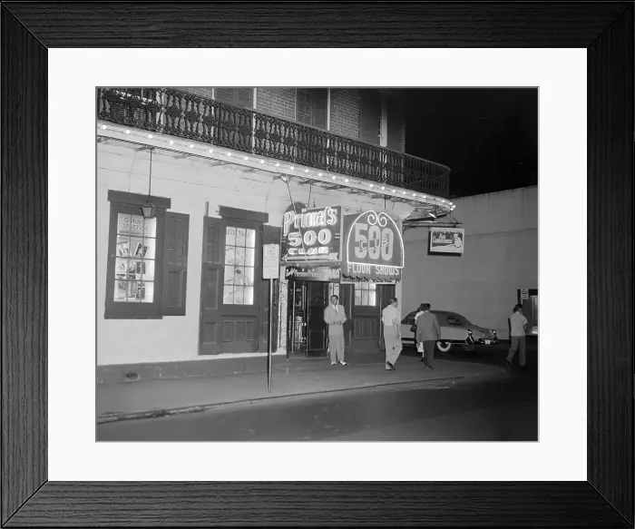 Framed Print : Louis Prima Playing with Band