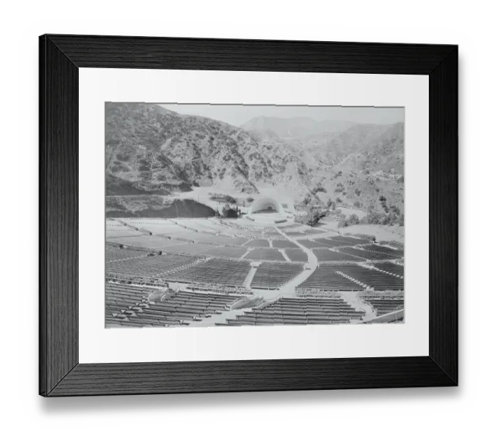 Framed Print : The Hollywood Bowl Framed Print : The Hollywood Bowl