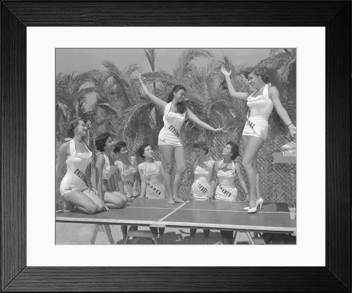 Framed Print : Maureen Neliya Dancing Before Pageant Contestants Framed Print : Maureen Neliya Dancing Before Pageant Contestants