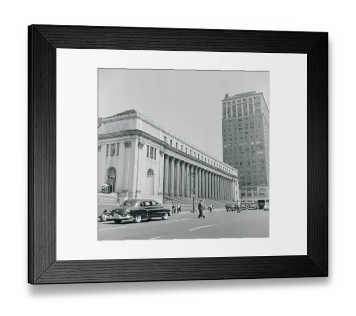Framed Print : Main Post Office in New York Framed Print : Main Post Office in New York