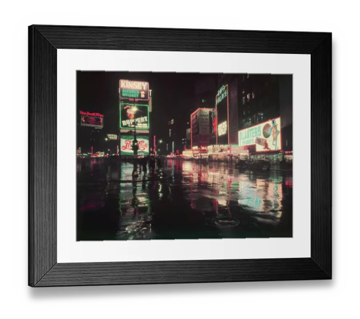 Framed Print : Times Square at Night Framed Print : Times Square at Night