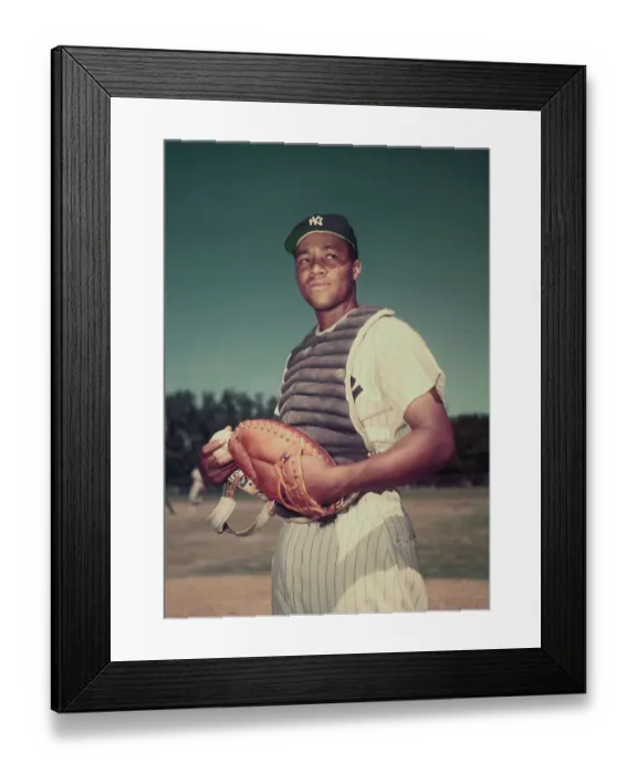 Framed Print : Elston Howard Wearing Catching Equipment Framed Print : Elston Howard Wearing Catching Equipment