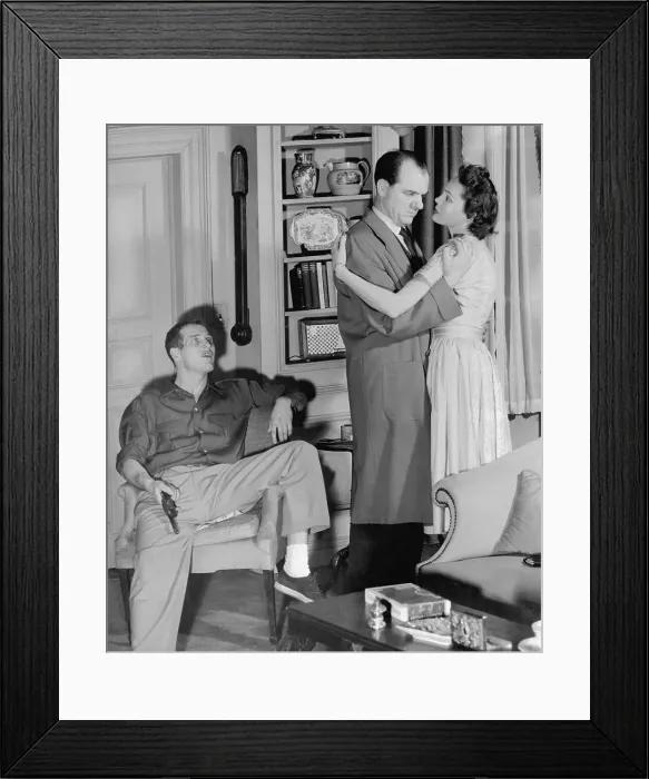 Framed Print : Interior Scene from The Desperate Hours