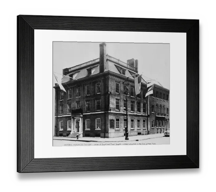 Framed Print : Fraunces Tavern Framed Print : Fraunces Tavern