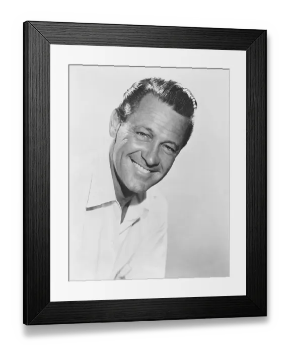Framed Print : William Holden Smiling Framed Print : William Holden Smiling
