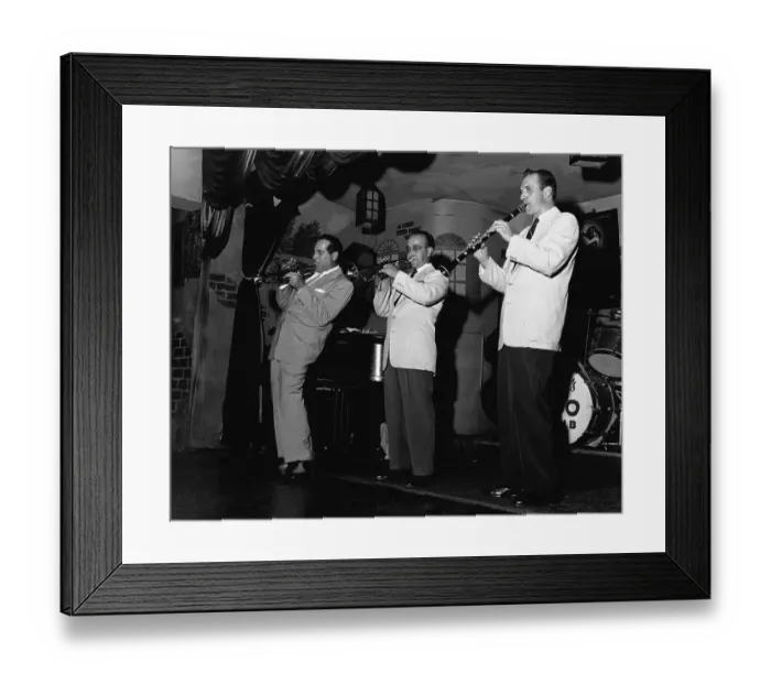Framed Print : Louis Prima and His Band in Performance Framed Print : Louis Prima and His Band in Performance